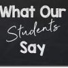 What Our Students Say